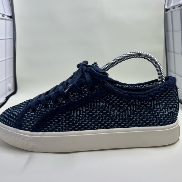 Sam Edelman Elena Baltic Navy Blue Sneakers Size 7.5 - Picture 6 of 12